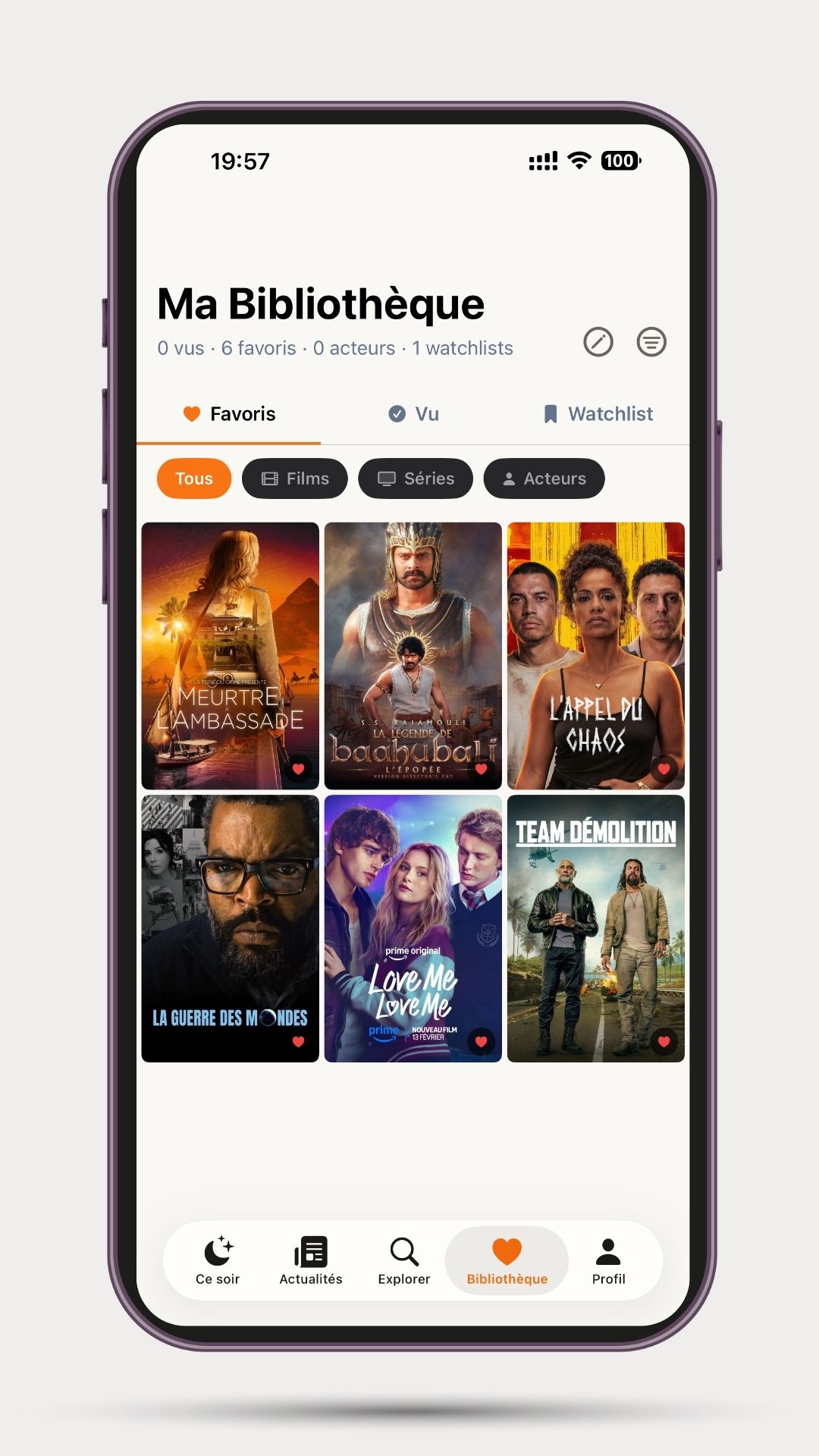 Auguste - Bibliothèque